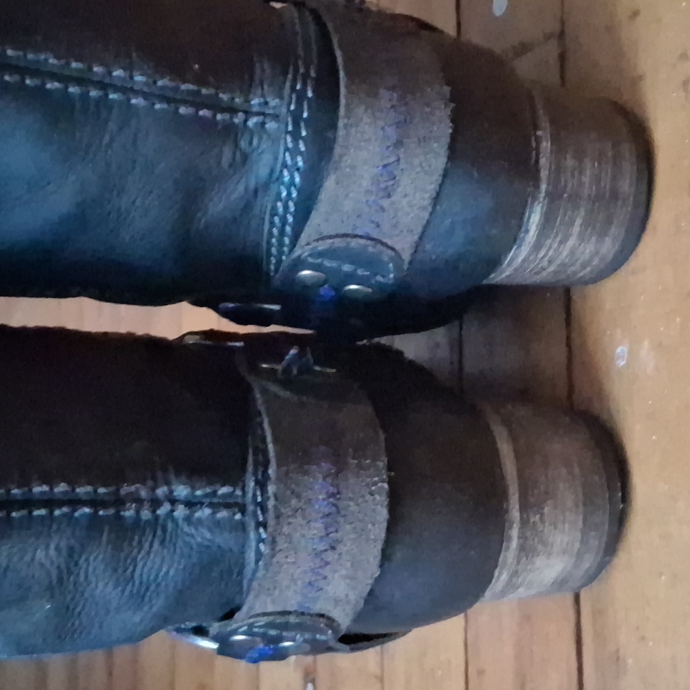 Bed Stu Size 9 Tall Leather Boots - Picture 6 of 16